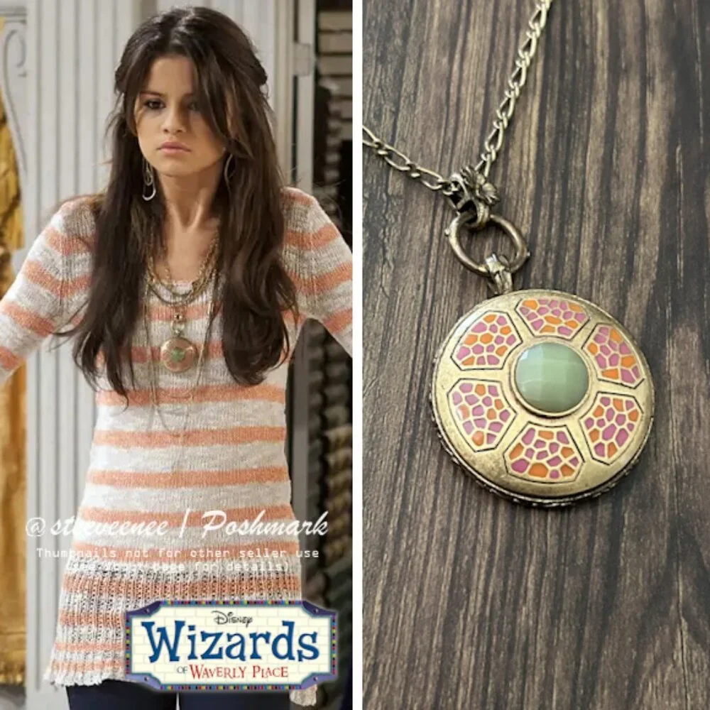 Large Medallion Pendant Necklace ASO Alex Russo